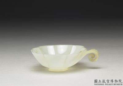 图片[2]-Jade bowl with single handle. India-China Archive